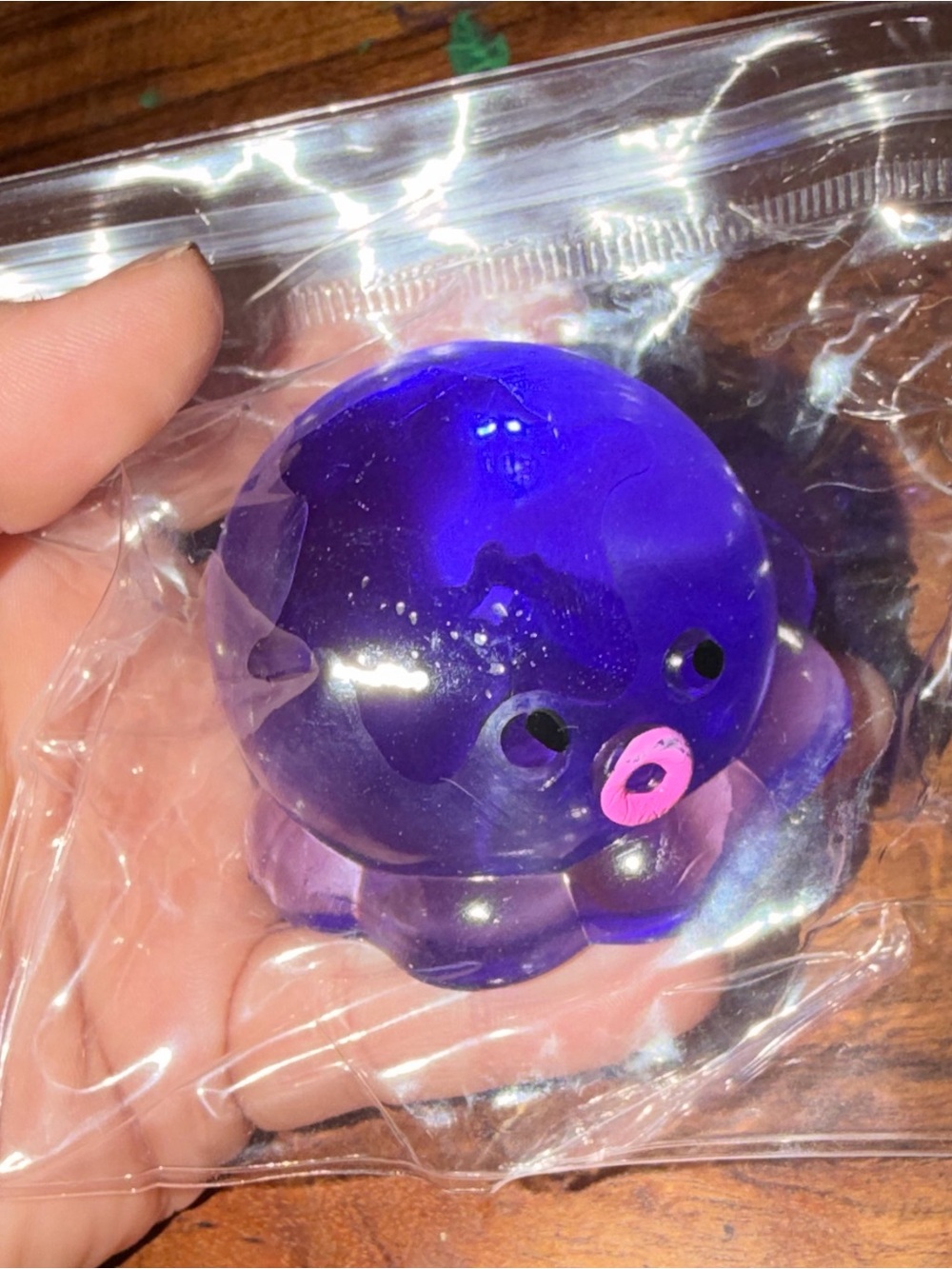 Purple Small Pet Octopus Chew Toy